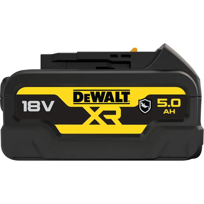 DEWALT XR Battery DCB184G, 18 Volt 5Ah black, housing protection against chemicals, acids and fuels