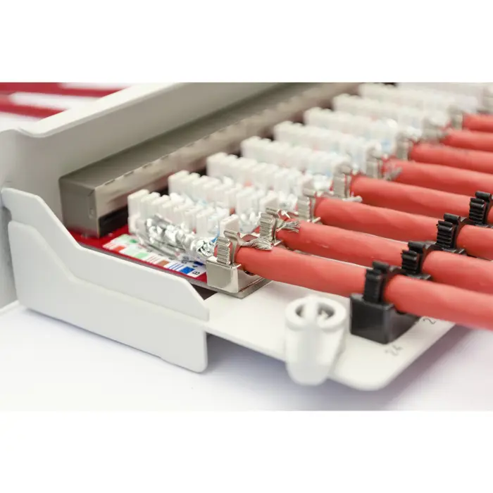 Digitus 19" CAT 6a Patch Panel gray