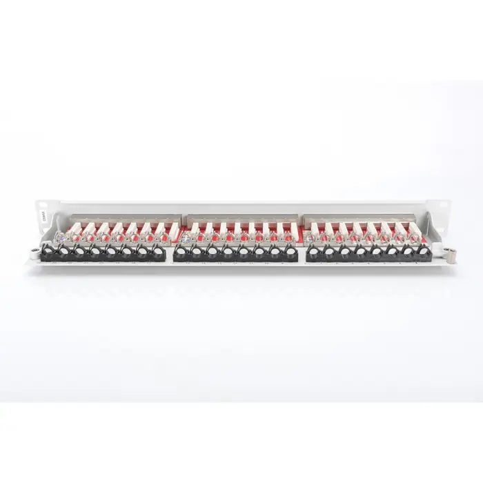 Digitus 19" CAT 6a Patch Panel gray