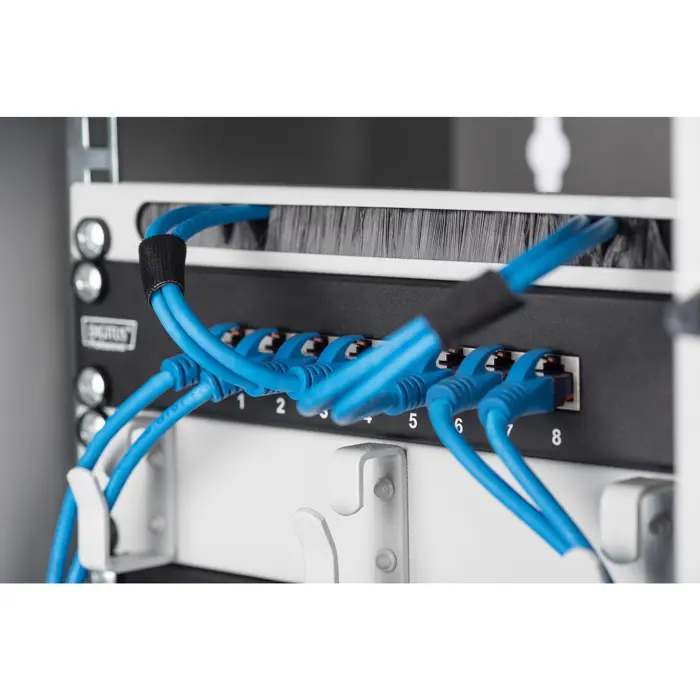 Digitus 254 mm (10") Cablezuführung gray