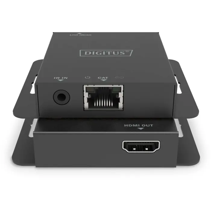 Digitus 4K HDMI Extender Set, HDMI extension (black, 70 m)