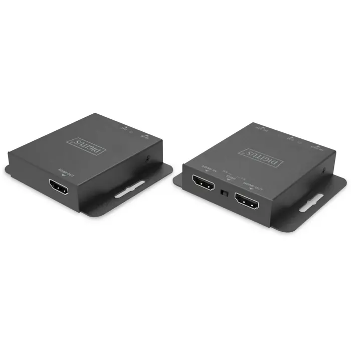 Digitus 4K HDMI Extender Set, HDMI extension (black, 70 m)