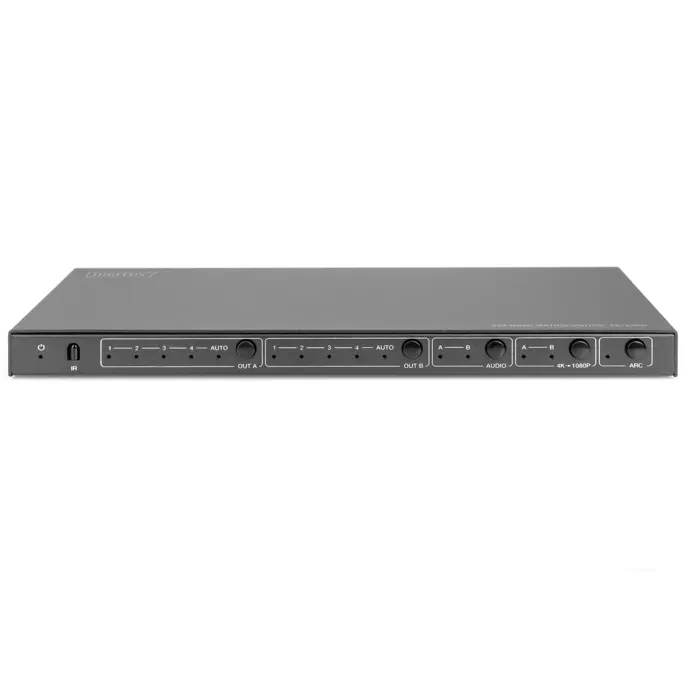 Digitus 4K HDMI Switch, 4x2 (gray, 4K/60Hz)