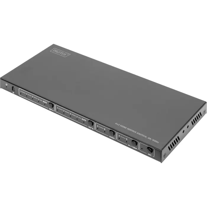 Digitus 4K HDMI Switch, 4x2 (gray, 4K/60Hz)