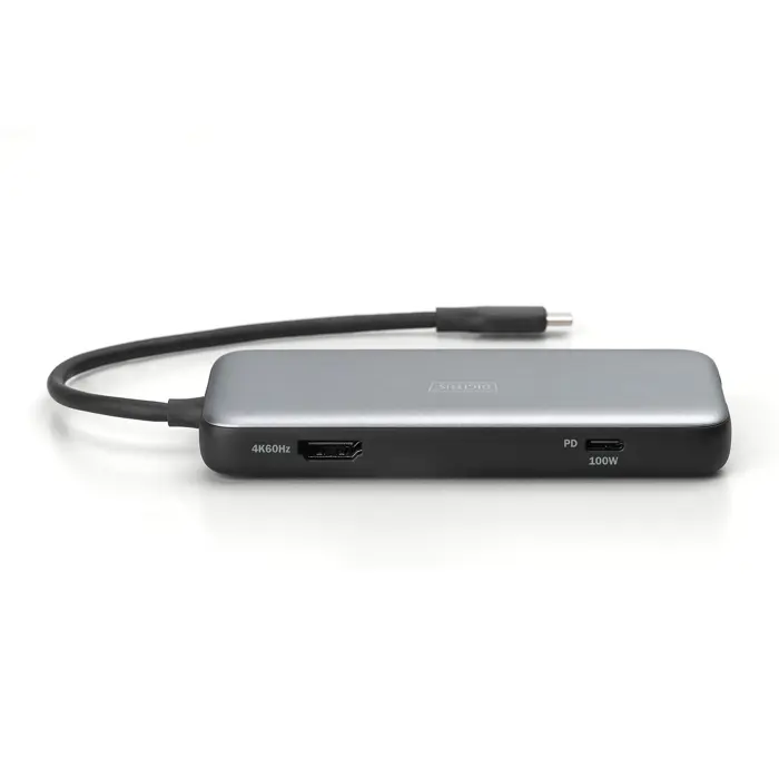 Digitus 7-Port USB-C Docking Station (gray/black)