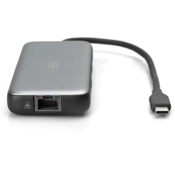 Digitus 7-Port USB-C Docking Station (gray/black)