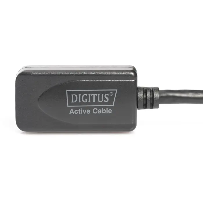 Digitus Active USB 2.0 extension cable, 20 meters (black, repeater cable)
