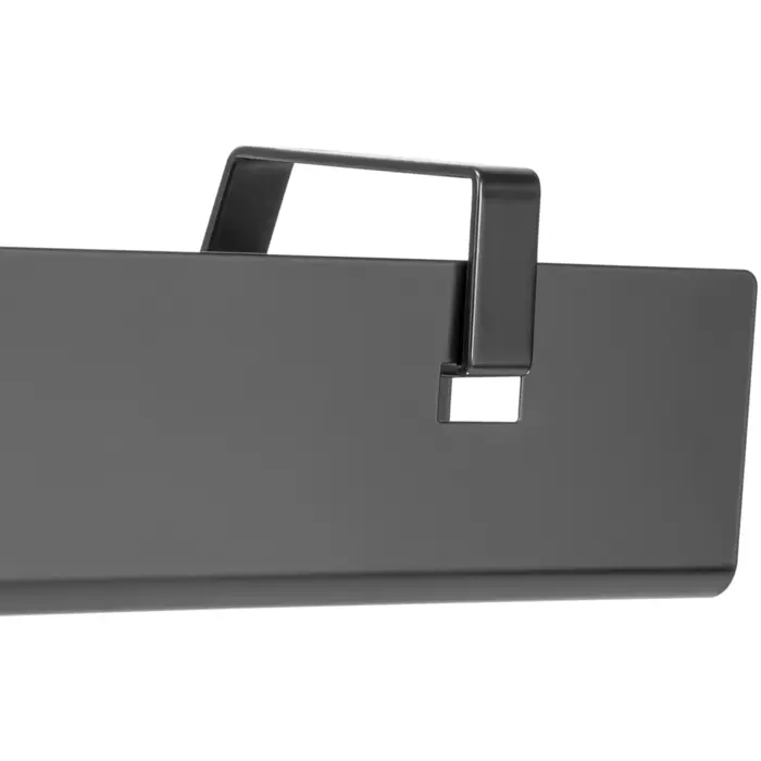 Digitus cable management channel, under table (black)