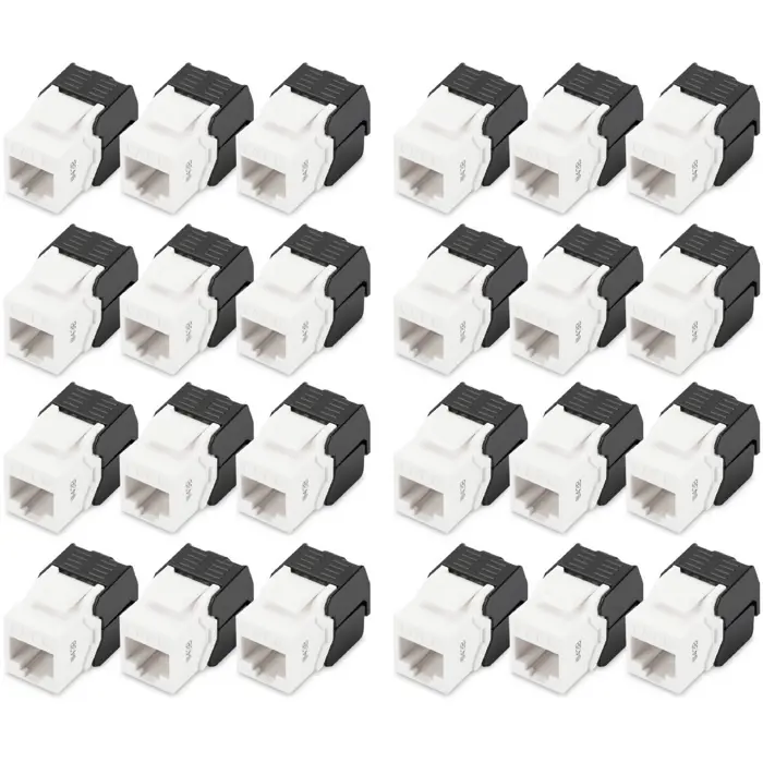 Digitus CAT 6 Keystone module, unshielded - 24 pieces, keystone module