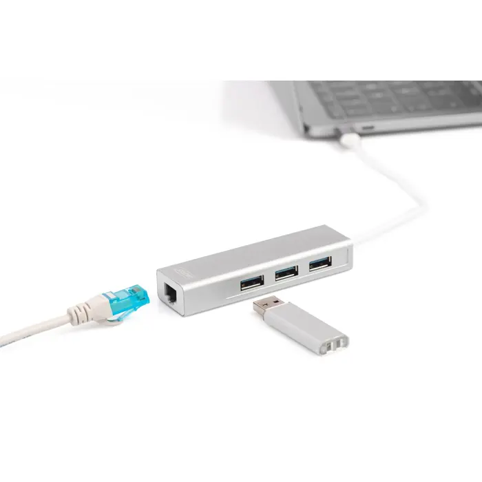 DIGITUS - dockingstation - USB-C - Gig