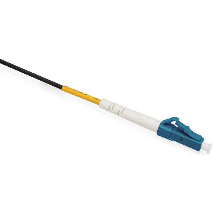 Digitus fiber optic universal breakout cable, duplex, LC/UPC connector, single mode OS2 (black, 50 meters, pre-assembled)