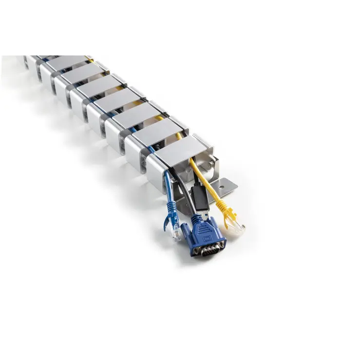 Digitus Flexible cable routing with adjustable length, silver