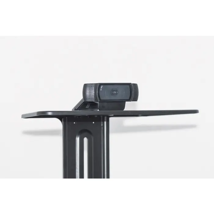 Digitus | Floor stand | TV-Cart for screens up to 70", max. 50kg wheelbase, VESA max. 600x400 | Tilt | 37-70 " | Maximum weight (capacity) 50 kg | Black