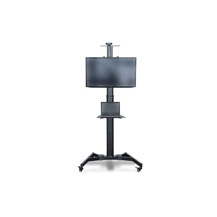 Digitus | Floor stand | TV-Cart for screens up to 70", max. 50kg wheelbase, VESA max. 600x400 | Tilt | 37-70 " | Maximum weight (capacity) 50 kg | Black