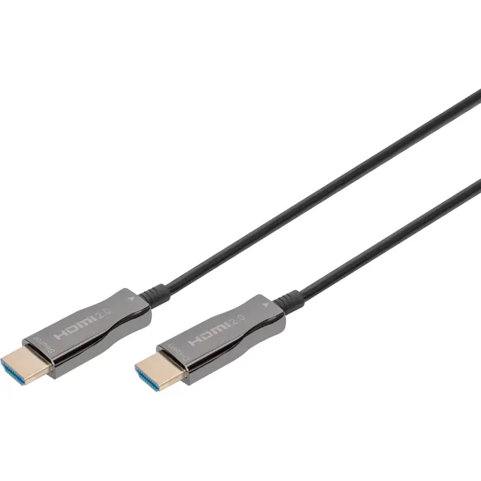 Digitus HDMI AOC Hybrid Fiber Optic Cable, UHD 4K (black, 10 meters)