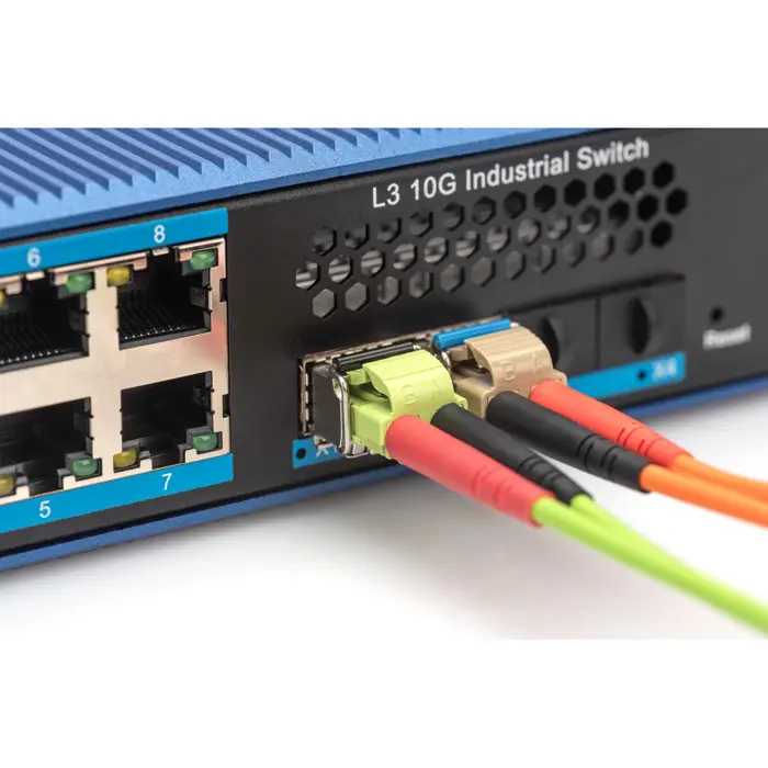 Digitus Industrial mini GBIC (SFP) module, 1.25 Gbps, 20km