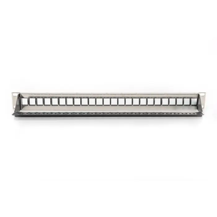 Digitus Modular Patch Panel, 24-Port (black, 1 U, for Keystone Modules)