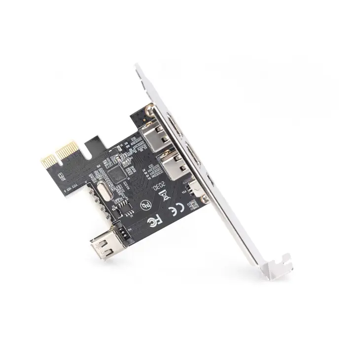 Digitus PCI Express Card Firewire 1394a (3+1 Port), interface card