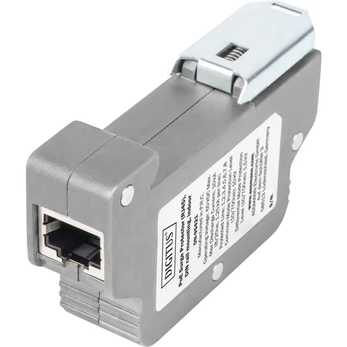 Digitus PoE Surge Protector (RJ-45) (gray)