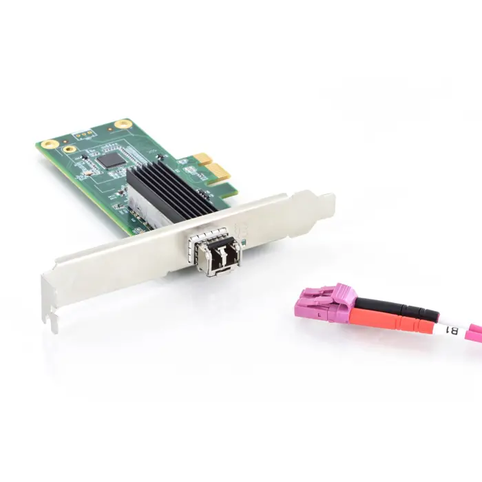 Digitus SFP Gigabit Ethernet PCI Express Card 1000SX multimode, LAN Adapter