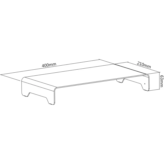 Digitus Universal Alu monitor riser