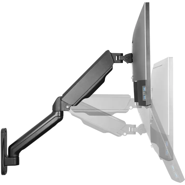 Digitus Universal Monitor Wall Mount, Monitor Mount (black)
