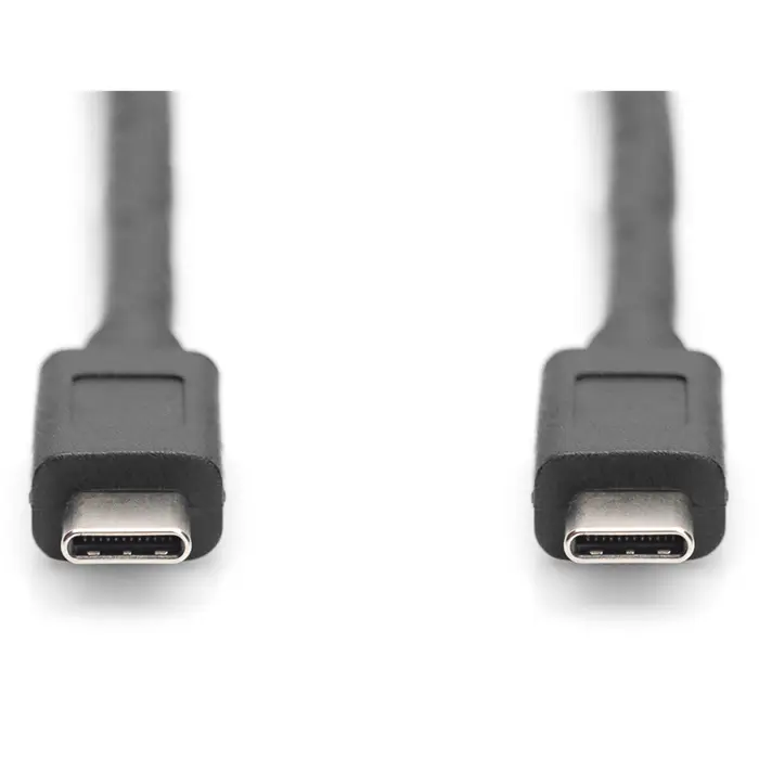 Digitus USB 3.2 Gen 2 connection cable USB-C > USB-C (black, 1 meter, PD, charging with up to 100 watts)
