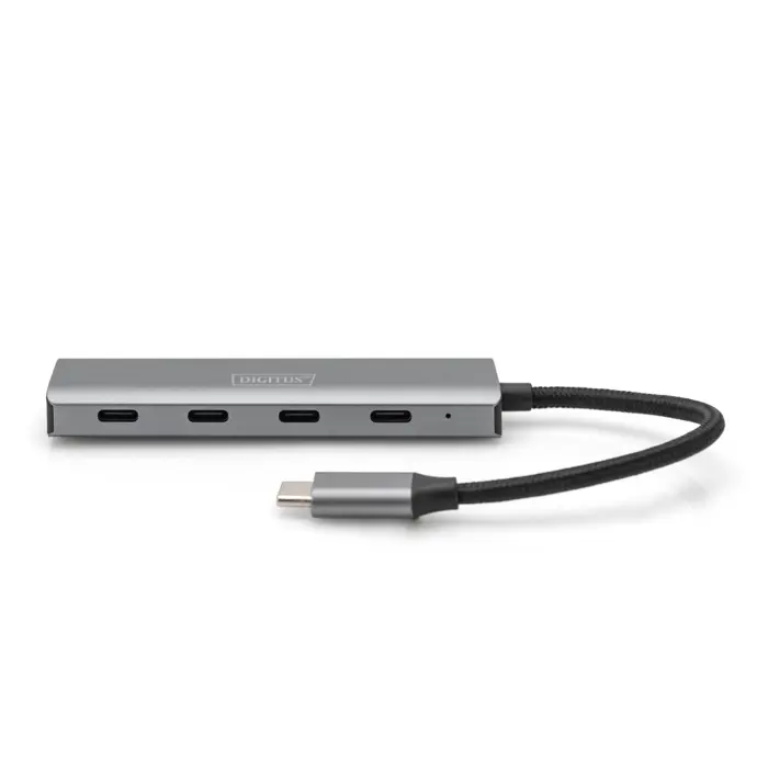 Digitus USB-C 4-Port (silver)