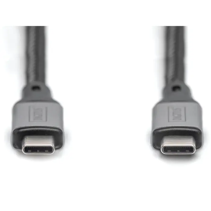Digitus USB4 Gen 2x2 cable, USB-C male > USB-C male, 20Gbit/s (black/gray, 3 meters, PD 3.0, charging with 60 watts)
