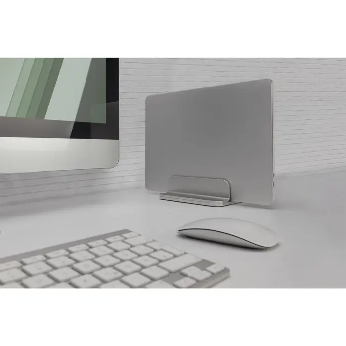 Digitus Vertical Notebook Stand, Holder (silver)