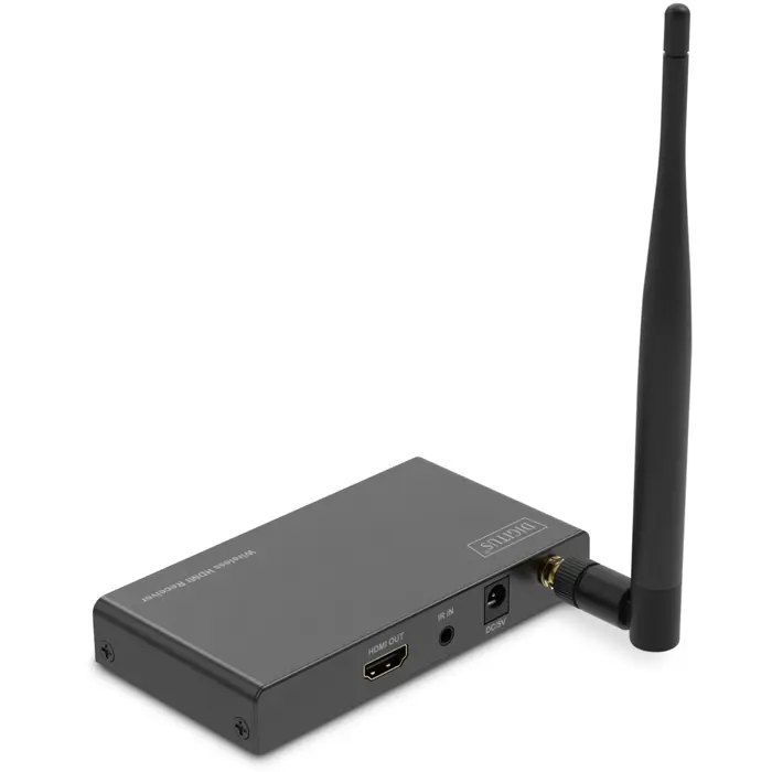 Digitus Wireless HDMI Receiver for DS-55346, Full HD, HDMI extension (black, receiver unit)