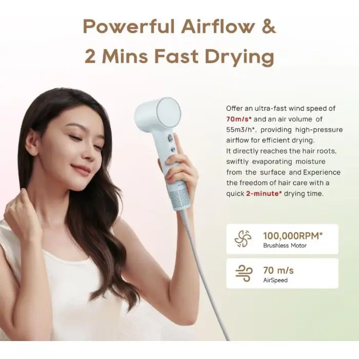 Dreame Mini hair dryer, violet