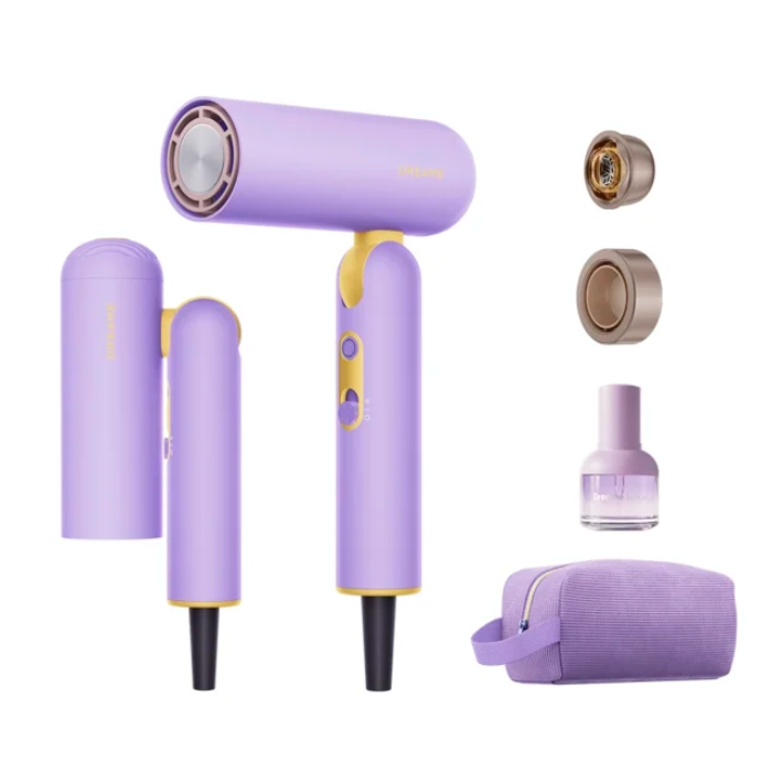 Dreame Pocket Cake Grape Hair Dryer, Purple