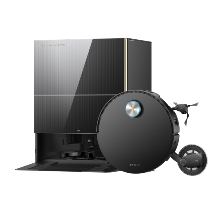 Dreame X60 Pro Ultra Complete robotski sesalnik s samopraznilno postajo, črn