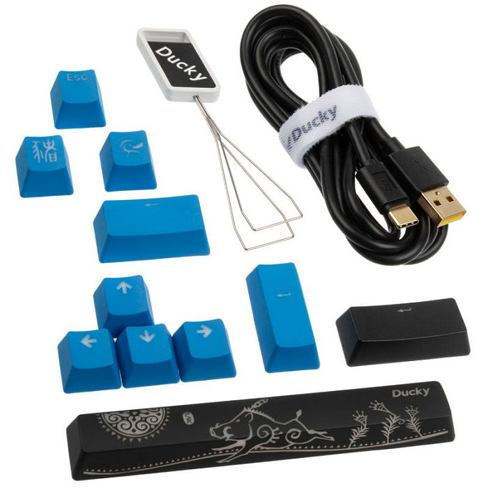 Ducky ONE 2 SF Gaming Tipkovnica, MX-Blue, RGB LED - crna (US) DKON1967ST-CUSPDAZT1