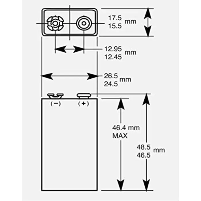 Duracell Procell Alkaline Intense Power 9V, battery (10 pieces, E block (9 volt block))