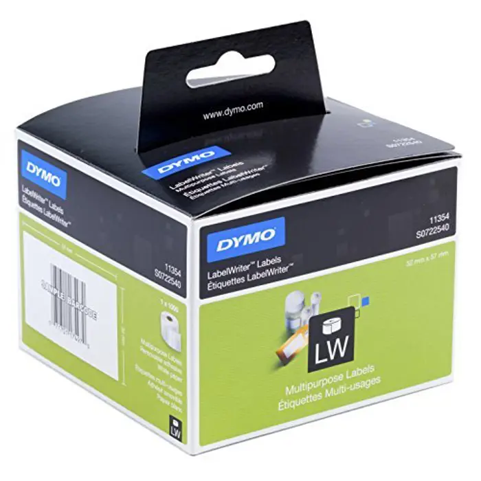 Dymo multi-purpose labels wh 32x57mm
