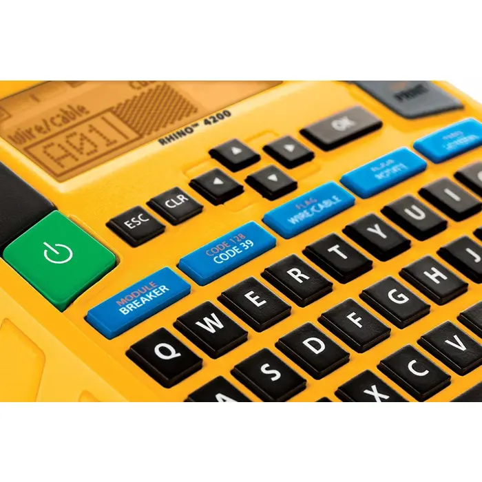 DYMO Rhino 4200 label printer Thermal transfer Wireless QWERTY