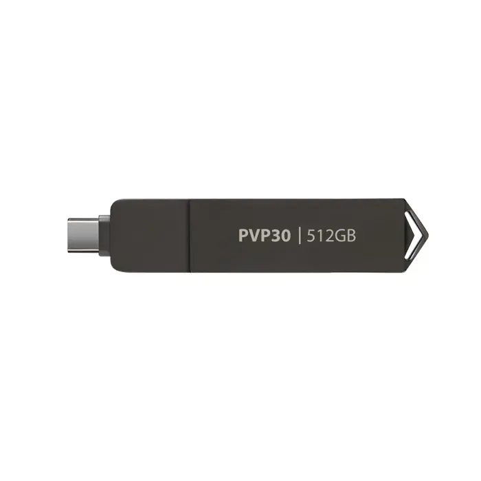 Dysk SSD Patriot PVP30 512GB 1000MB/s USB Duo A+C 3.2 Gen2 Alu