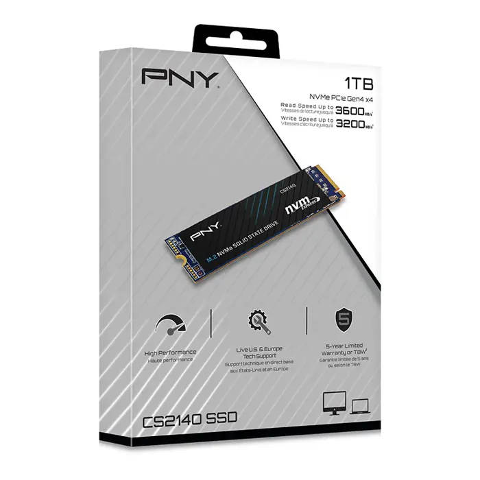 Dysk SSD PNY CS2140 M.2 NVMe 1TB