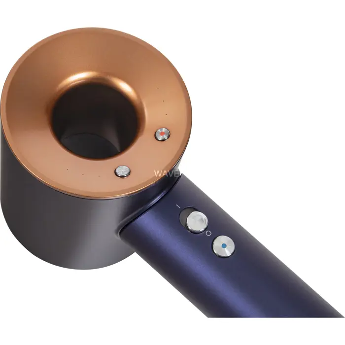 Dyson Supersonic hair dryer Straight+Wavy (night blue/copper, 1,600 watts)