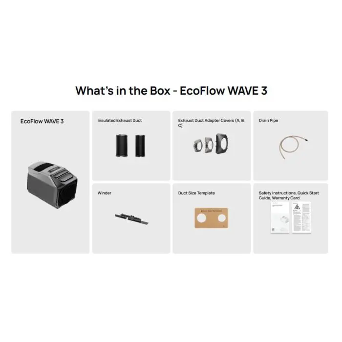 ECOFLOW WAVE 3 portable air conditioning