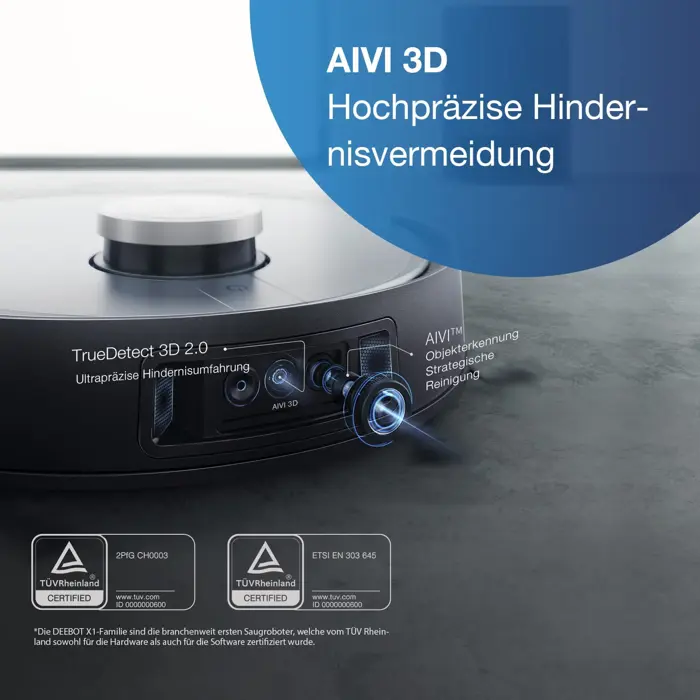 Ecovacs Deebot X1 plus (black)