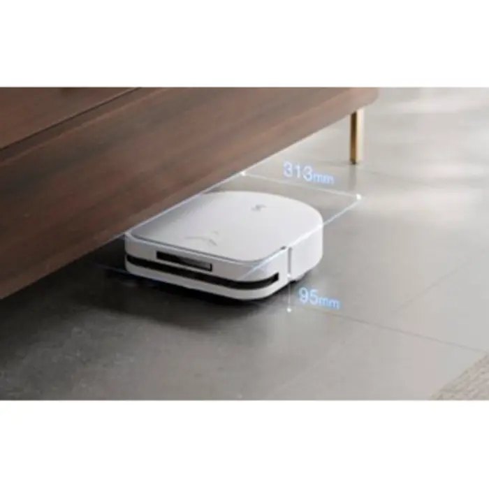 ECOVACS DEEBOT X5 OMNI, robot vacuum cleaner (white, incl. all-in-one OMNI station)