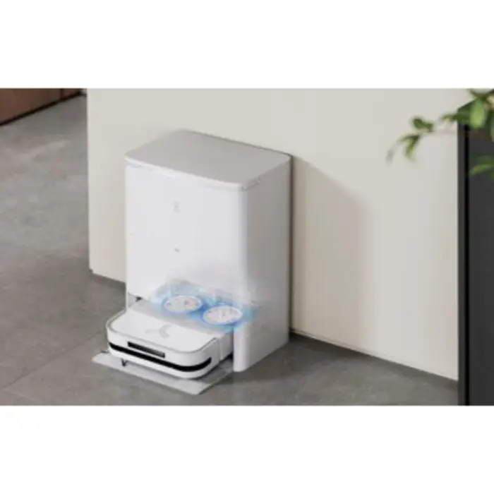 ECOVACS DEEBOT X5 OMNI, robot vacuum cleaner (white, incl. all-in-one OMNI station)