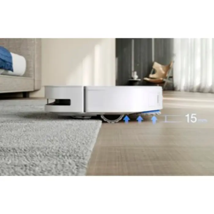 ECOVACS DEEBOT X5 OMNI, robot vacuum cleaner (white, incl. all-in-one OMNI station)