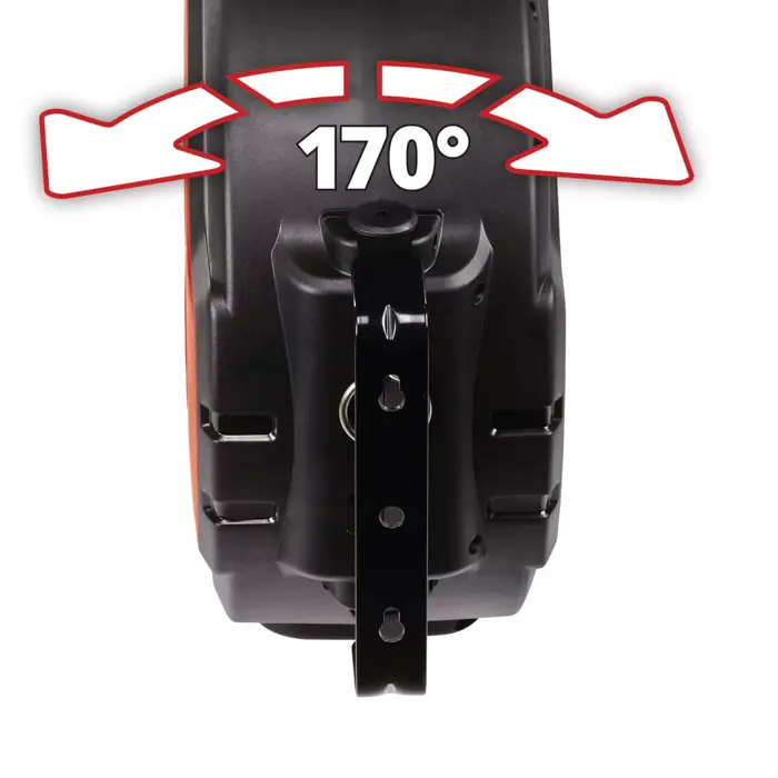 Einhell Automatic compressed air hose reel TC-PH 150 (black/red, 15 meter compressed air hose + 1.5 meter connection)