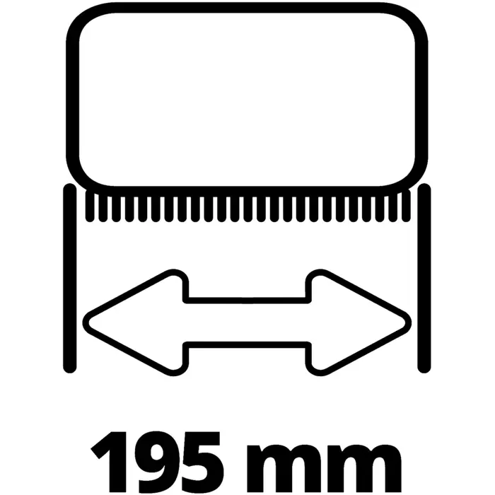 Einhell brush ULTRA (stone) (1 pair, for surface brush PICOBELLA)