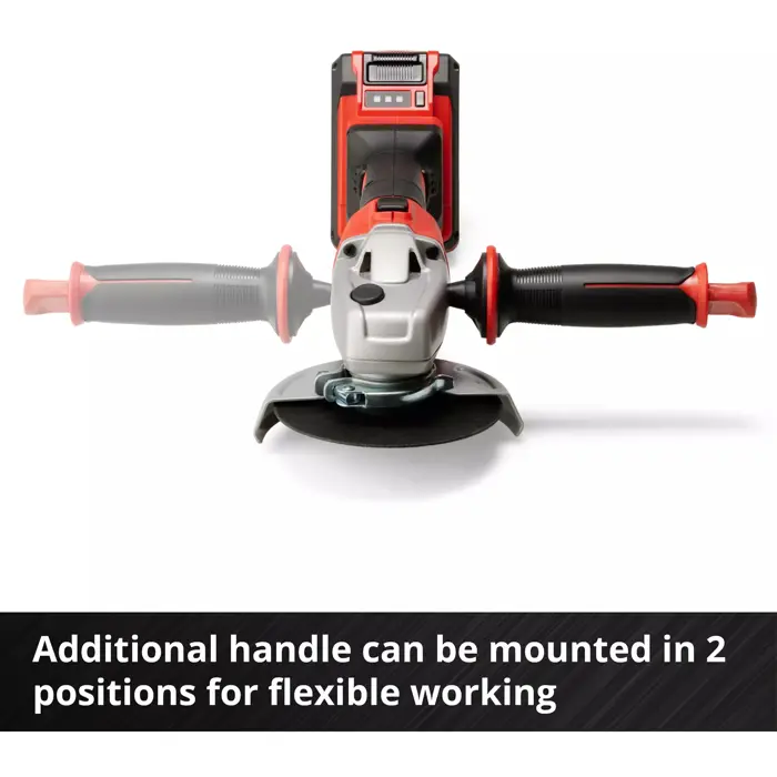 Einhell cordless angle AXXIO (red / black, without battery and charger)