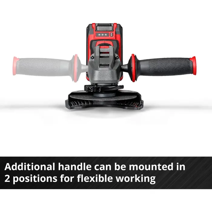 Einhell cordless angle grinder AXXIO 18/125 Q (red/black, without battery and charger)